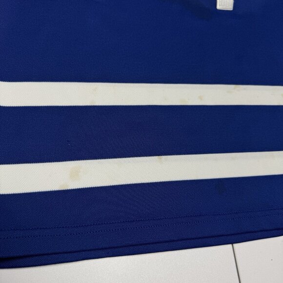 Vintage CCM Toronto Maple Leafs Jersey Mens Large Blue NHL 80s - Picture 6 of 16